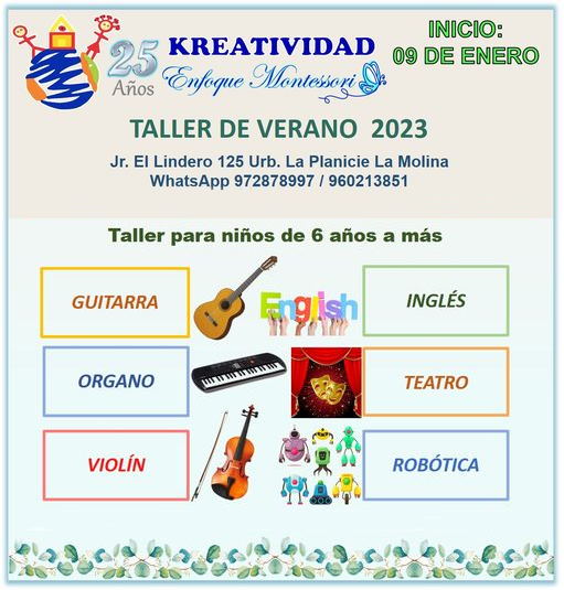 Vacaciones Verano 2023